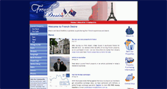 Desktop Screenshot of frenchdesire.com.au